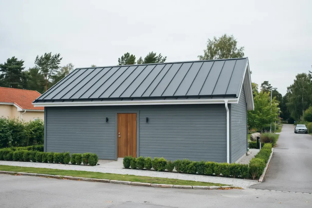 byte av garagetak med f rb ttrad taks kerhet i v rsta gr dinge